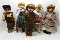 ** 5 Collectors Dolls - Approx. 20" Tall