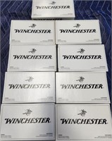 P - 9 BOXES WINCHESTER 7.62X51MM FMJ AMMO (A7)