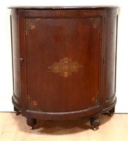 Vintage 1920s demilune server