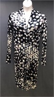 Karen Kane, Blurred Print, Black/white16/18 Dress