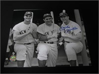 MICKEY MANTLE SIGNED 8X10 PHOTO YANKEES COA