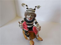 Hono Clown Kachina 11" x 6" x 6 1/2"