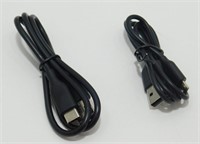 2 USB-A to USB-C Cords