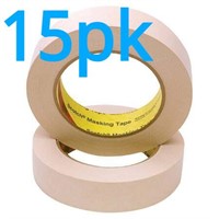 15pk 1" Scotch Premium-Grade Masking Tape, 60 Yd.