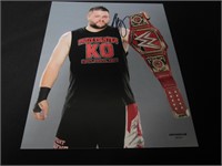 KEVIN OWENS SIGNED 8X10 PHOTO WWE COA