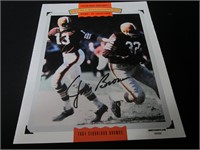 JIM BROWN SIGNED 1964 NFL CHAMPIONS DAY COA