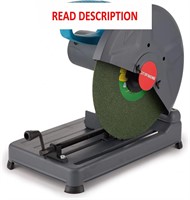 $106  14-Inch Chop Saw  15-Amp  2 cut pieces