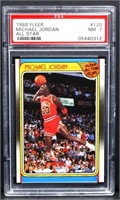 Graded 1988 Fleer Michael Jordan All Star card
