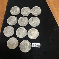 1973 Kennedy 1/2 Dollar Lot