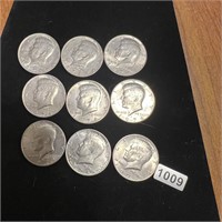 1974 Kennedy 1/2 Dollar Lot