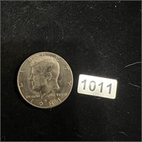 1981 Kennedy 1/2 Dollar