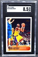 Graded 1996/97 Topps Kobe Bryant card