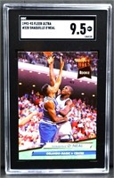 Graded mint 1992/93 Fleer Shaquille O'Neal card