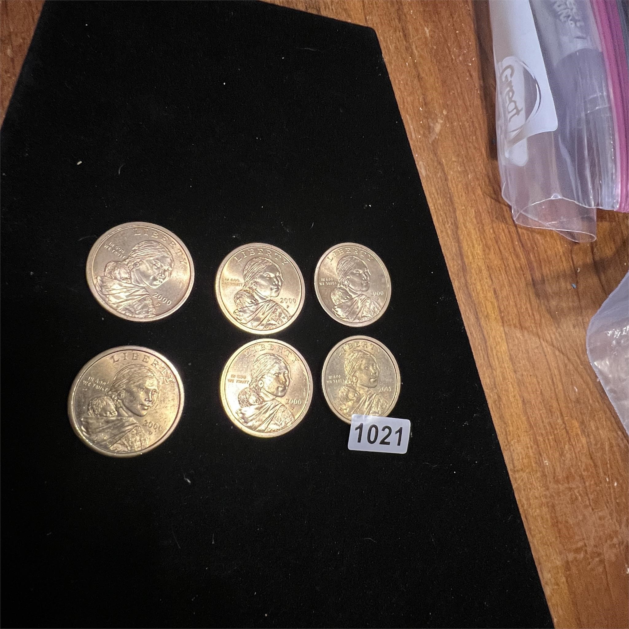 Sacagawea Dollar Coins Lot