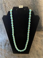 Blue Necklace Beads