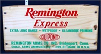Wood Remington Express shell box
