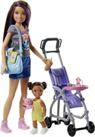 Barbie Skipper Babysitters Inc 2 Dolls & Accessori