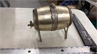 Dutch silver barrel dispenser
