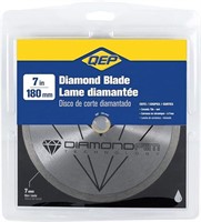 QEP 7" Continuous Rim Diamond Blade - For Wet Cut