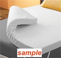King Bed Memory Foam Mattress and Topper