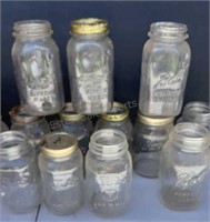 VINTAGE BALL  ATLAS KERR PRESTO MASON JARS