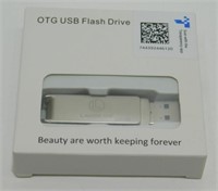 OTG USB Flash Drive w/ a C-Type Adapter