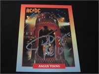 1991 RC ANGUS YOUNG AUTOGRAPH COA AC/DC