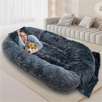 Brubro Large Human Dog Bed for Adult,74.8"x47.3"x