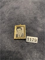 Very Small Elvis Picture in Frame