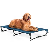 CANINE CANYON Foldable Elevated Dog Bed Large Out