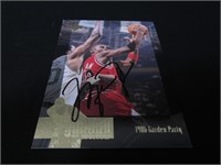 1995-96 UD MICHAEL JORDAN AUTOGRAPH COA