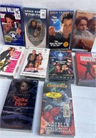 10 NEW VHS MOVIES Including PRETTY WOMEN GODZILLA