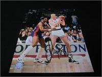 LARRY BIRD SIGNED 8X10 PHOTO CELTICS COA