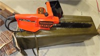 Remington corded chainsaw with case