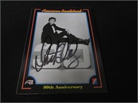 1993 CAC AB DICK CLARK AUTOGRAPH CARD COA