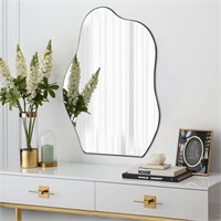POZINO Irregular Mirror, Asymmetrical Mirror, Clo