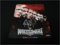 ROMAN REIGNS SIGNED 8X10 PHOTO COA WWE