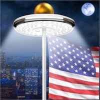 $30  48 LED Solar Light for 15-25 Ft Flag Poles