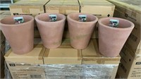 4 Clay Vaso Planters