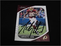 2020 ABSOLUTE ADRIAN PETERSON AUTOGRAPH