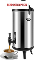 $68  Mifoci Drink Dispenser  Stainless  12L/3.17Ga