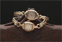 Art Deco 10K Gold Filled Bulova Watches (2)