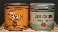 Vintage Smoking Tobacco Tins