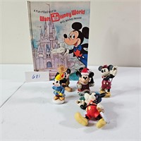 1980s/90s Walt Disney Mickey Mouse Ornament Lot