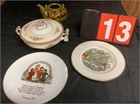 Plate and bowl lot