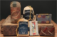 Vintage Collection of Tobacco Pouches +