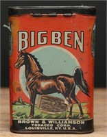 Vintage Big Ben Smoking Tobacco Tin