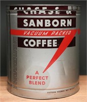 Vintage Chase & Sandborn Coffee Tin