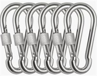 (Sealed/New)Locking Carabiners Clips 3.15"