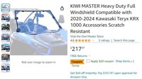 G911 KIWI MASTER Heavy Duty Full Windshield